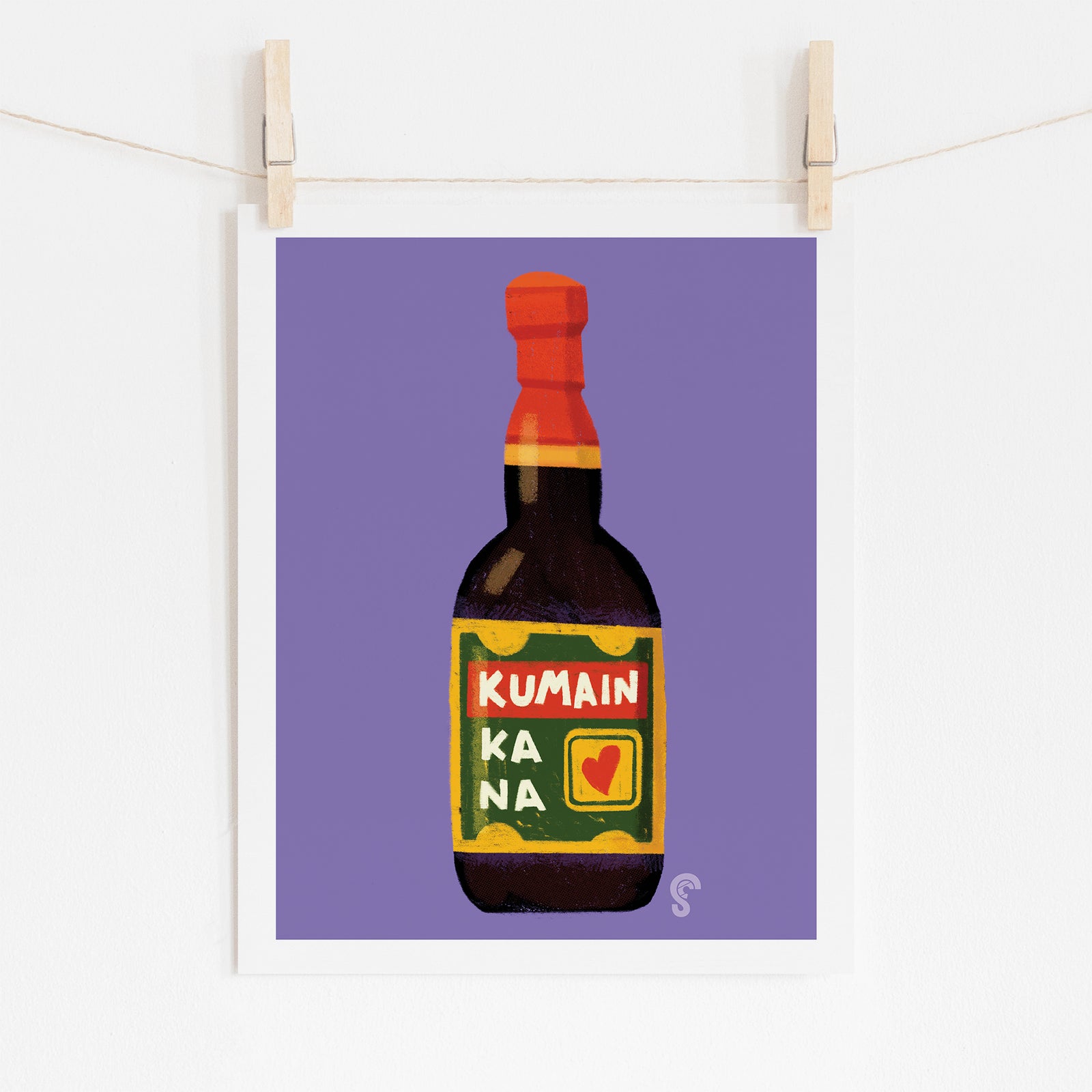 Toyomansi Kumain Ka Na Art Print