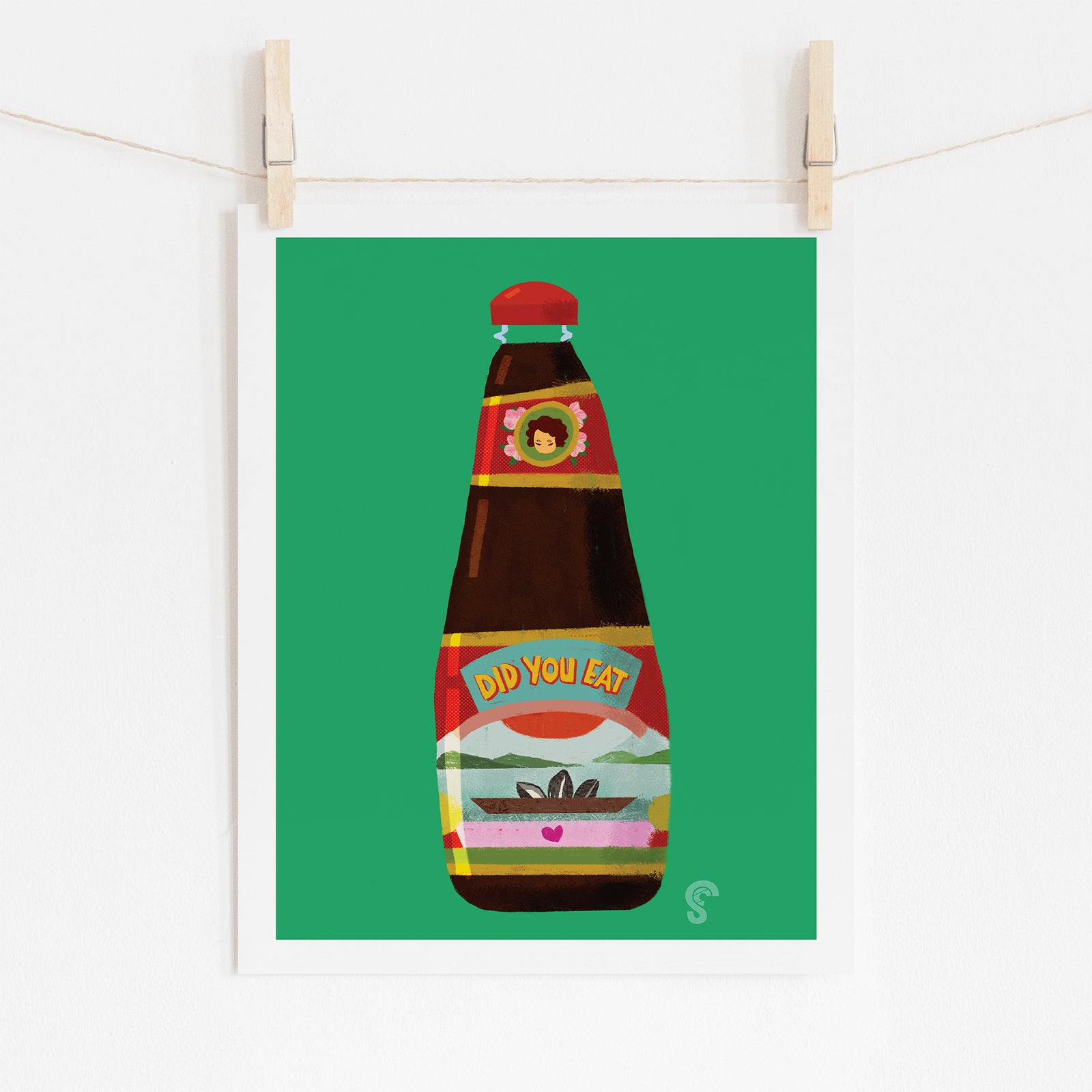 LKK Oyster Sauce Art Print