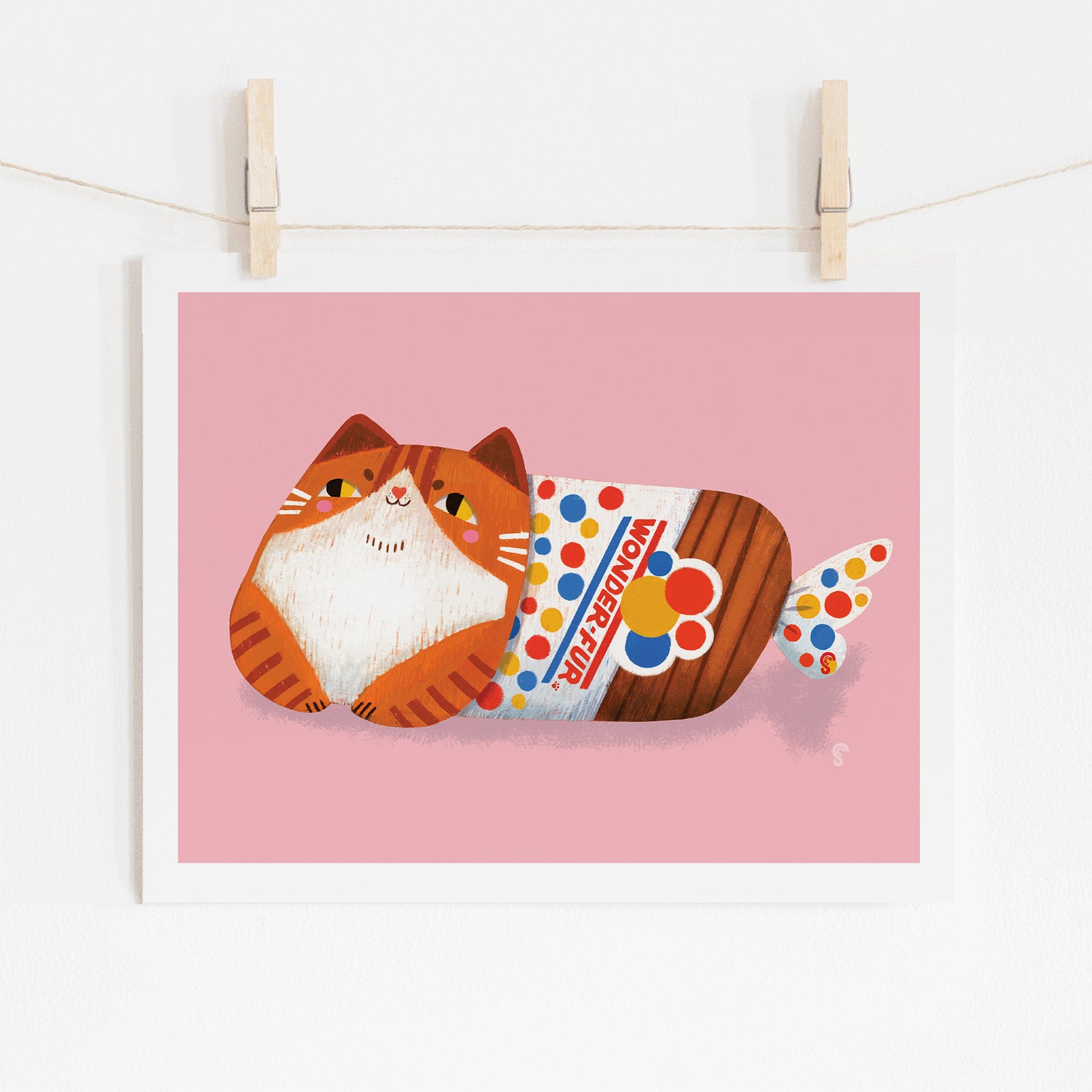 Wonder-Fur Art Print
