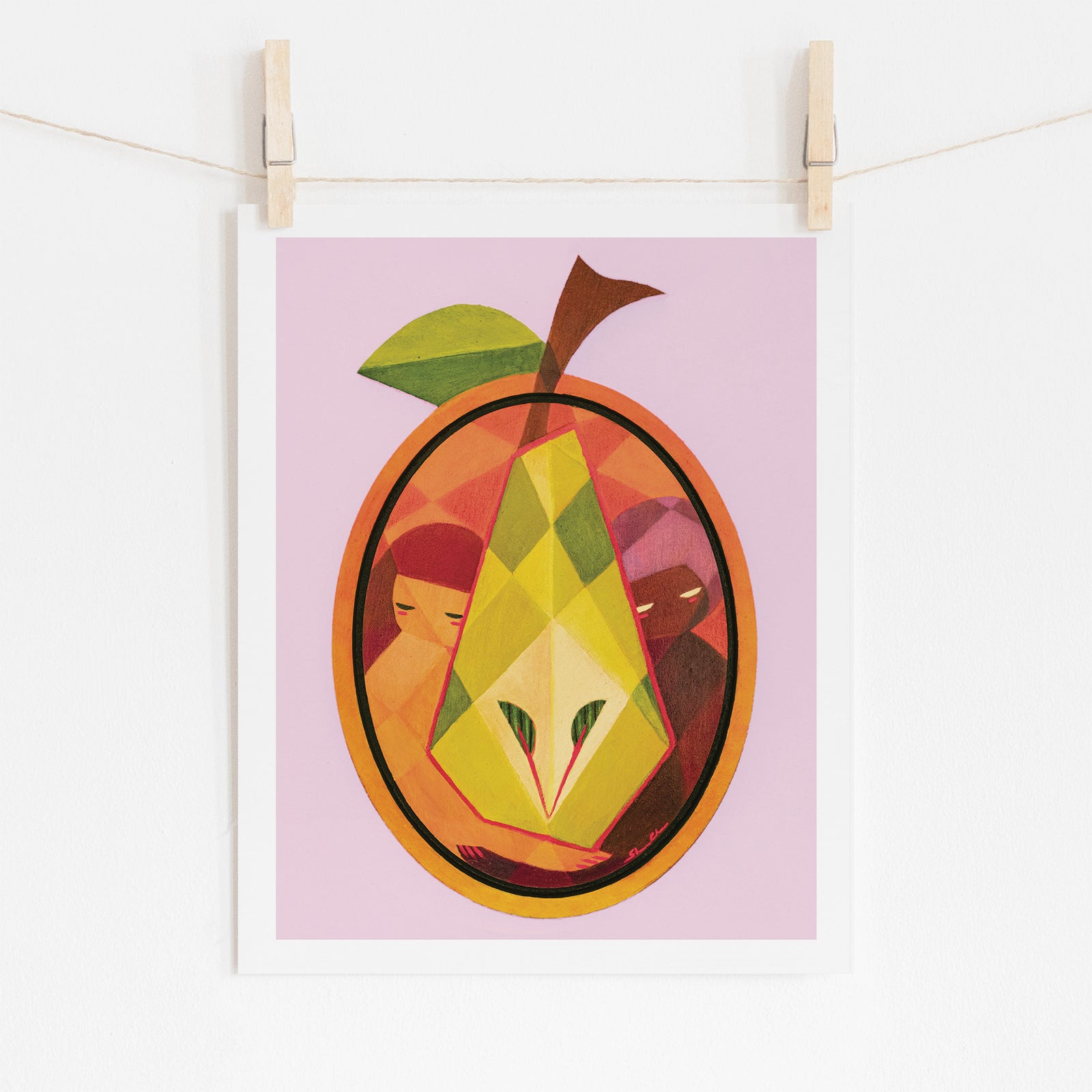 Pearserverence Art Print