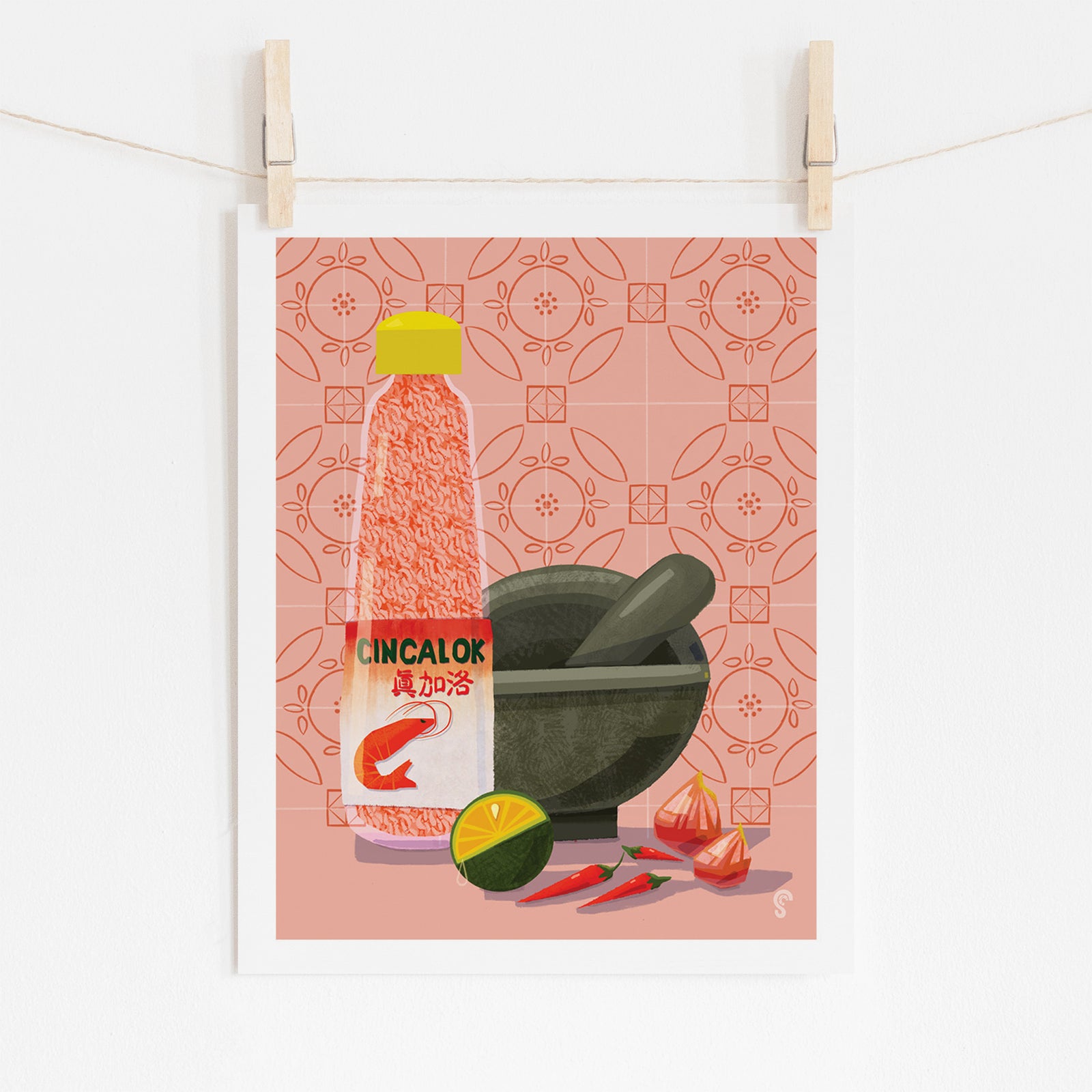 Cincalok Art Print