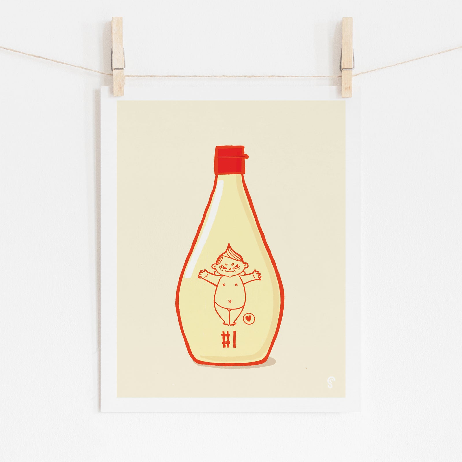 Kewpie Art Print