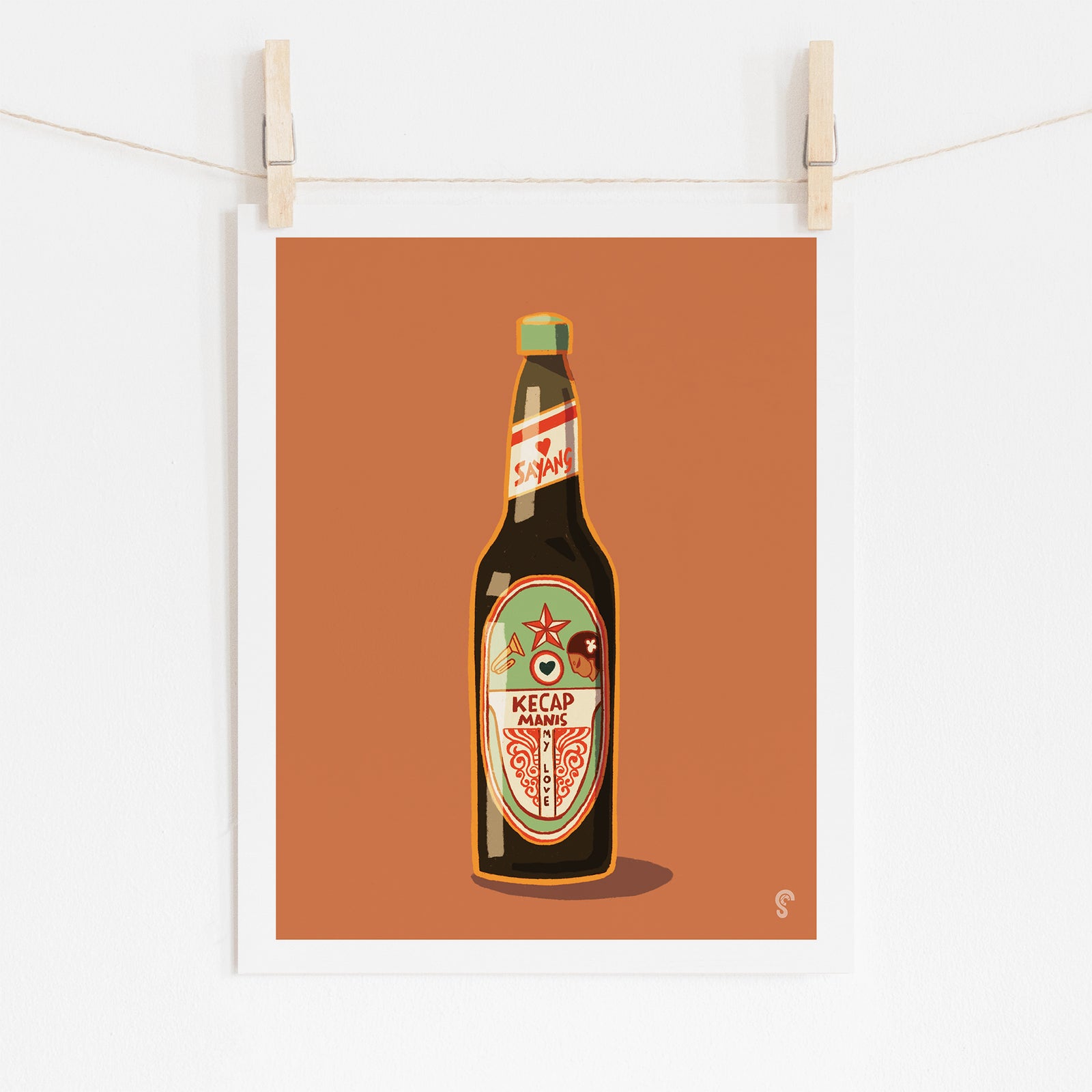 Vintage Kecap Manis Art Print