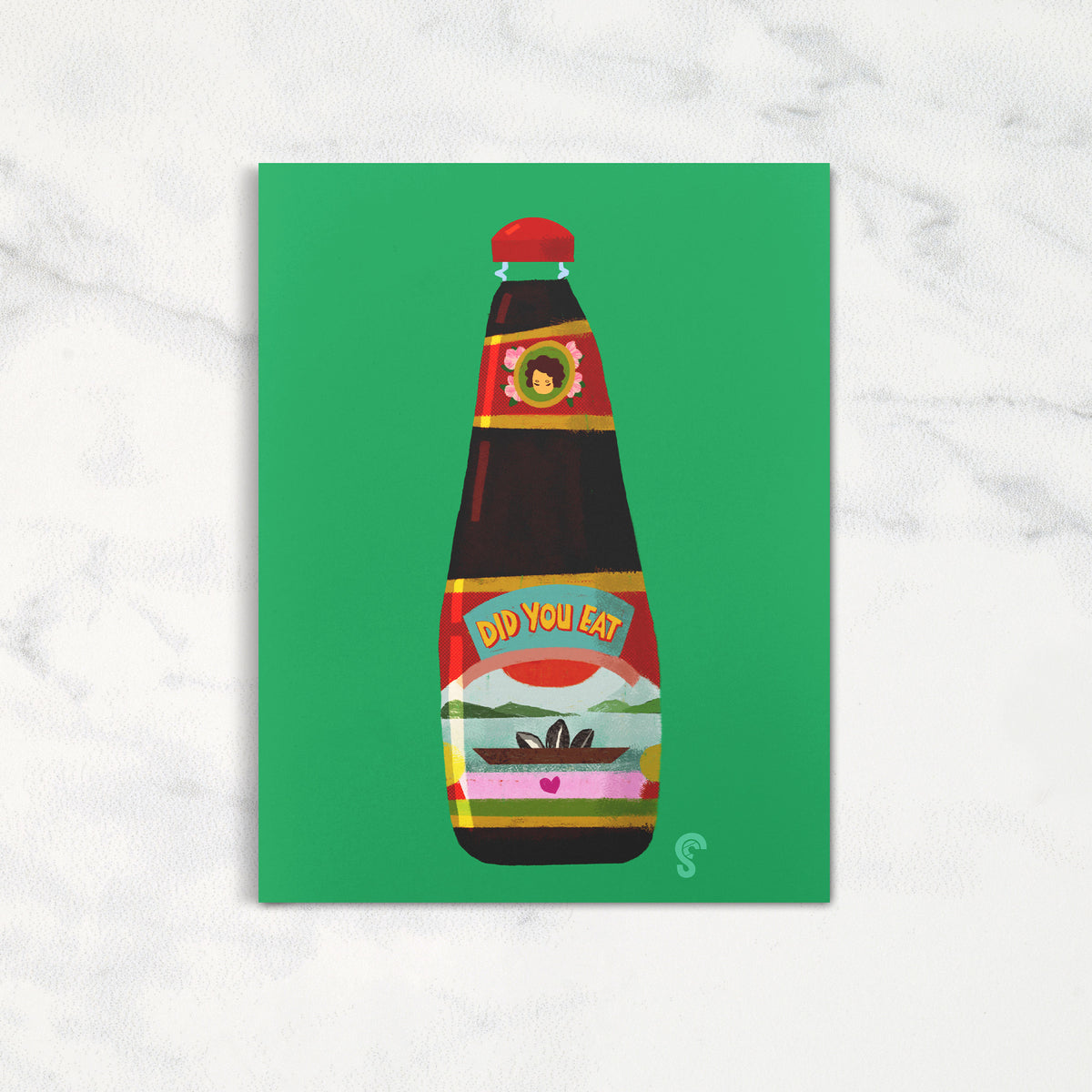 Azn Sauce of Love Mini Art Print