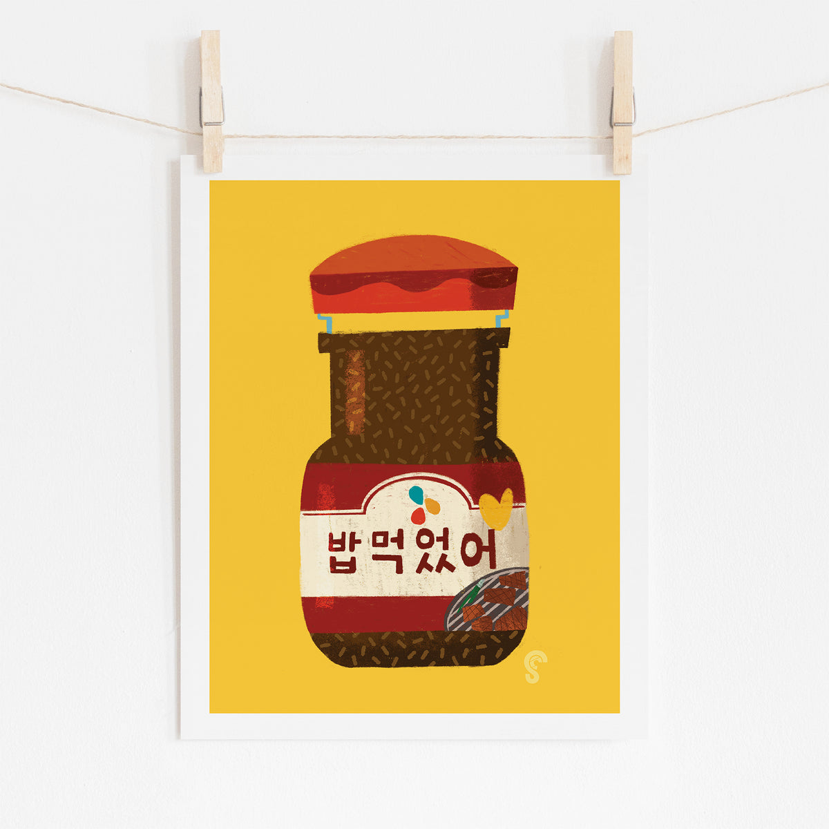 CJ Korean BBQ Art Print