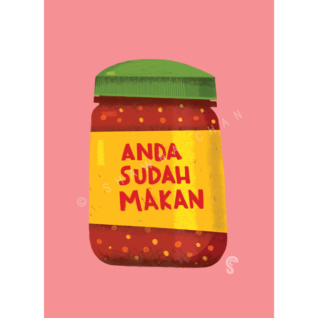 Azn Sauce of Love Mini Art Print