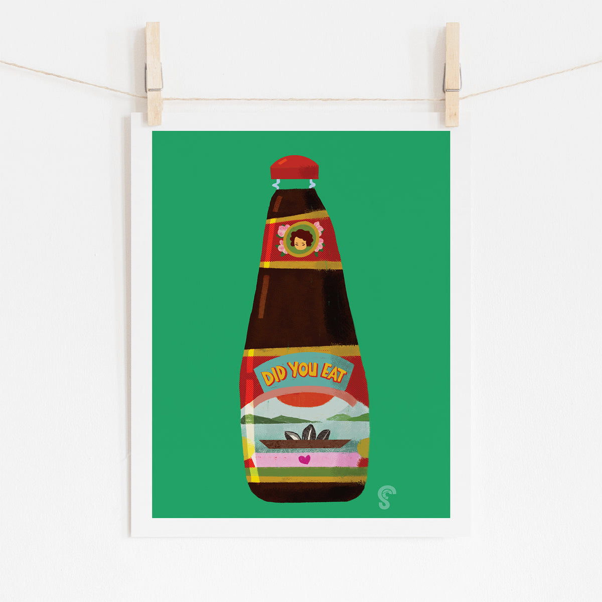 LKK Oyster Sauce Art Print