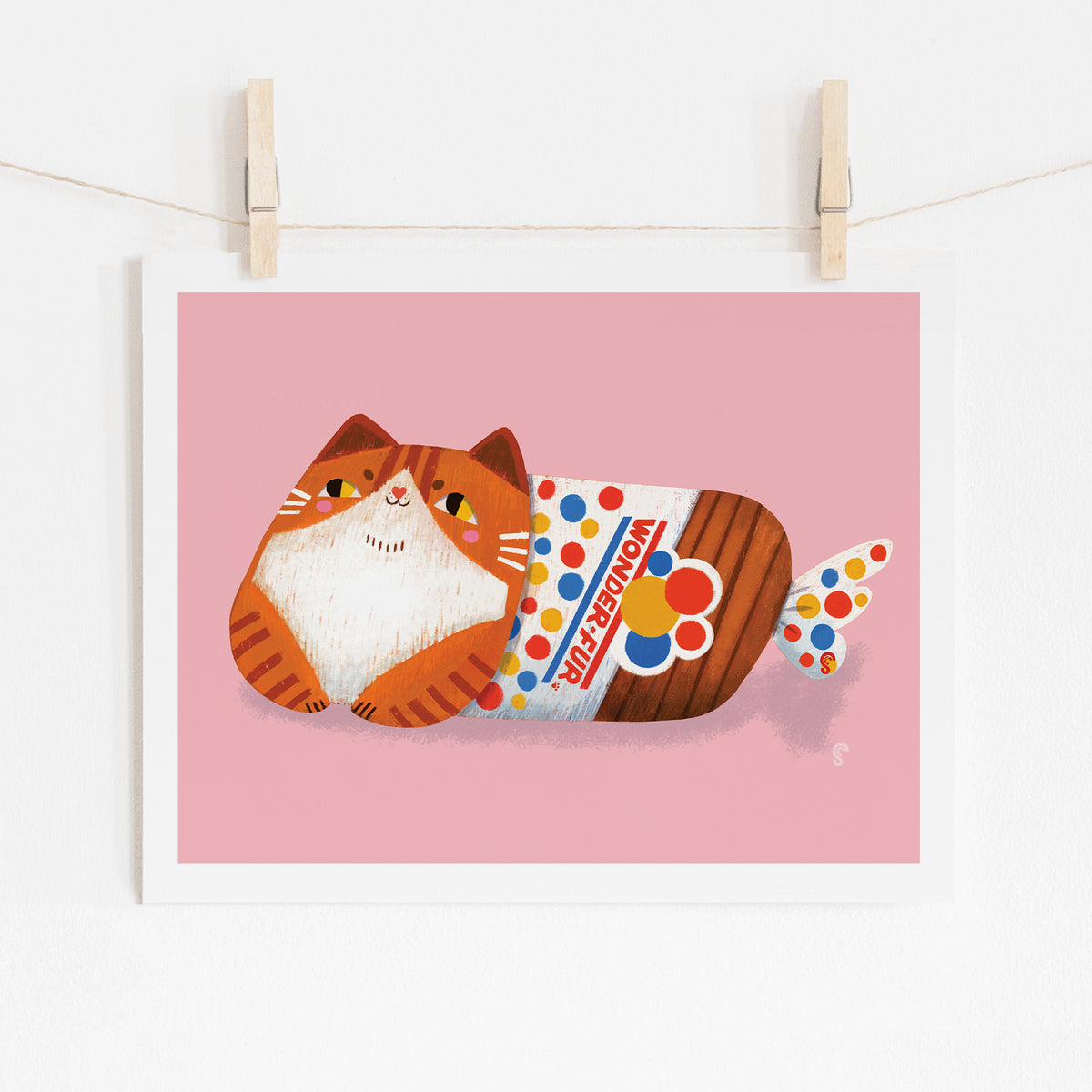 Wonder-Fur Art Print