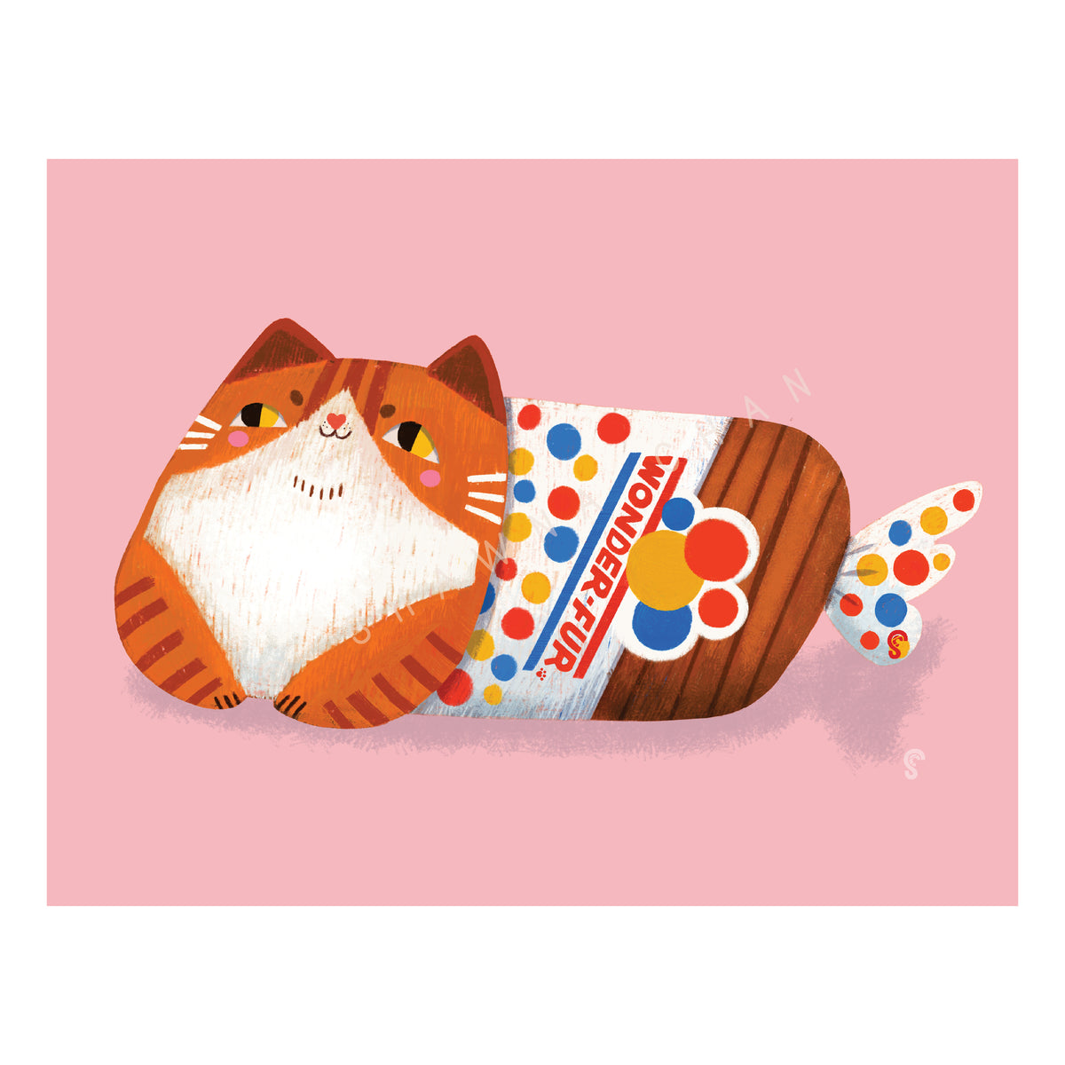 Wonder-Fur Art Print