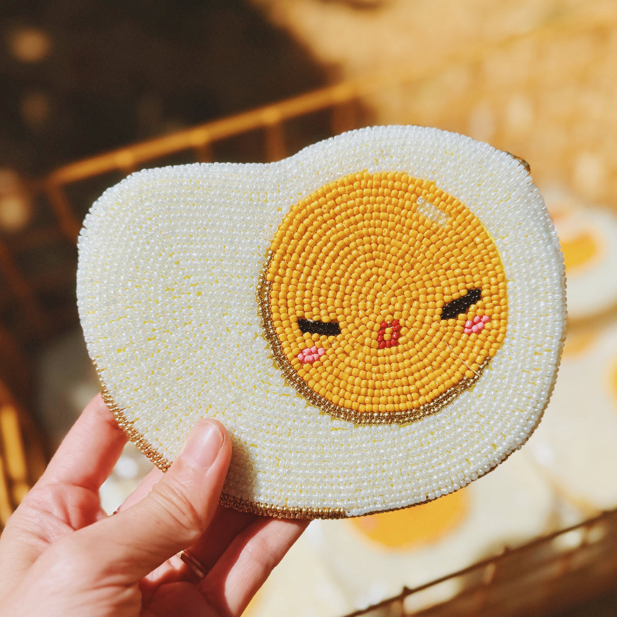 *SECONDS Sunny Beaded Card Purse