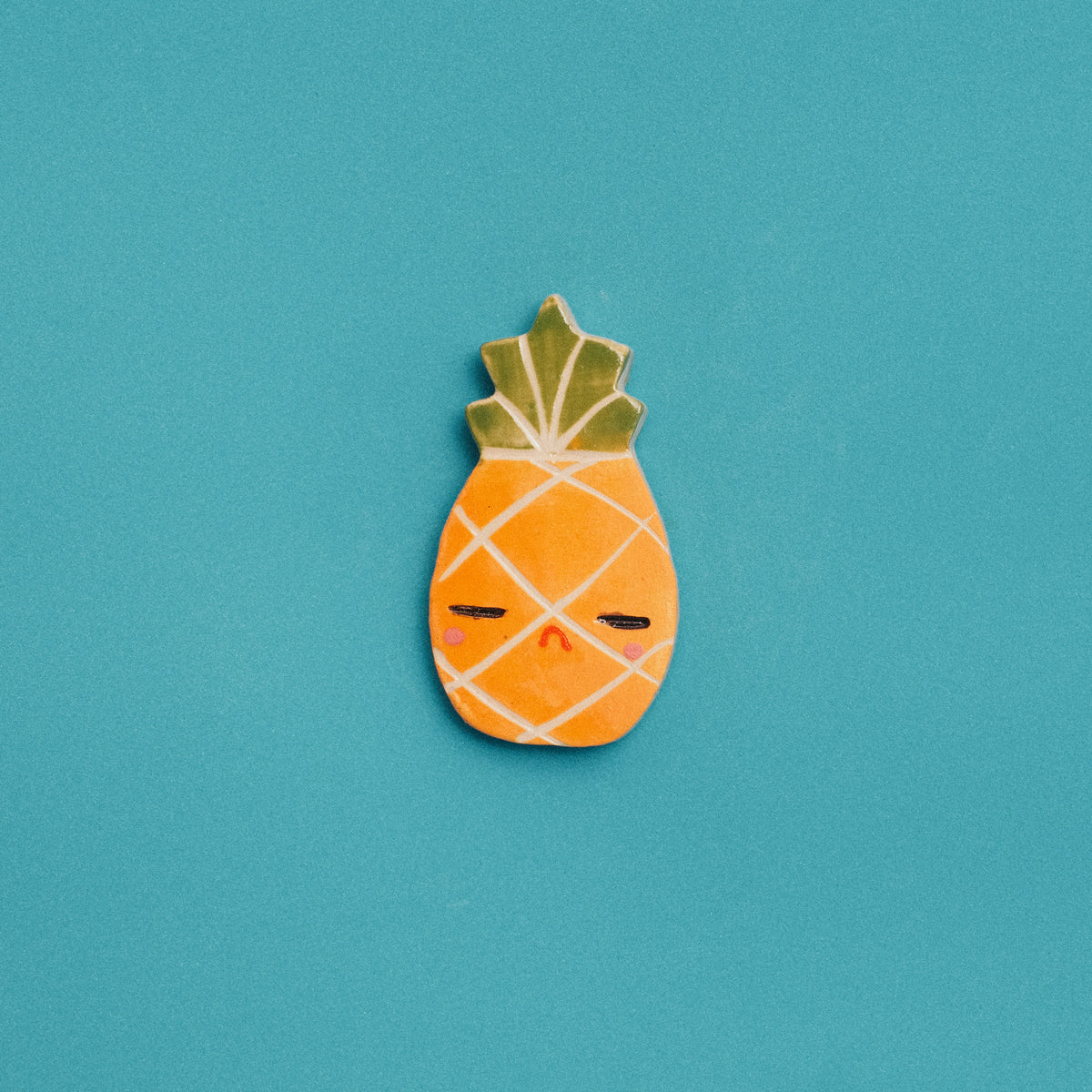 Pineapple Ceramic Magnet