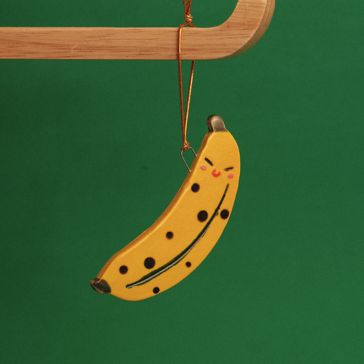 Banana Ceramic Ornament
