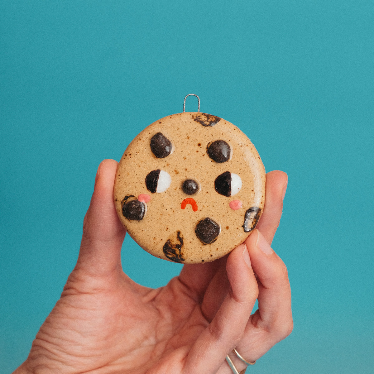 Cookie Ceramic Ornament