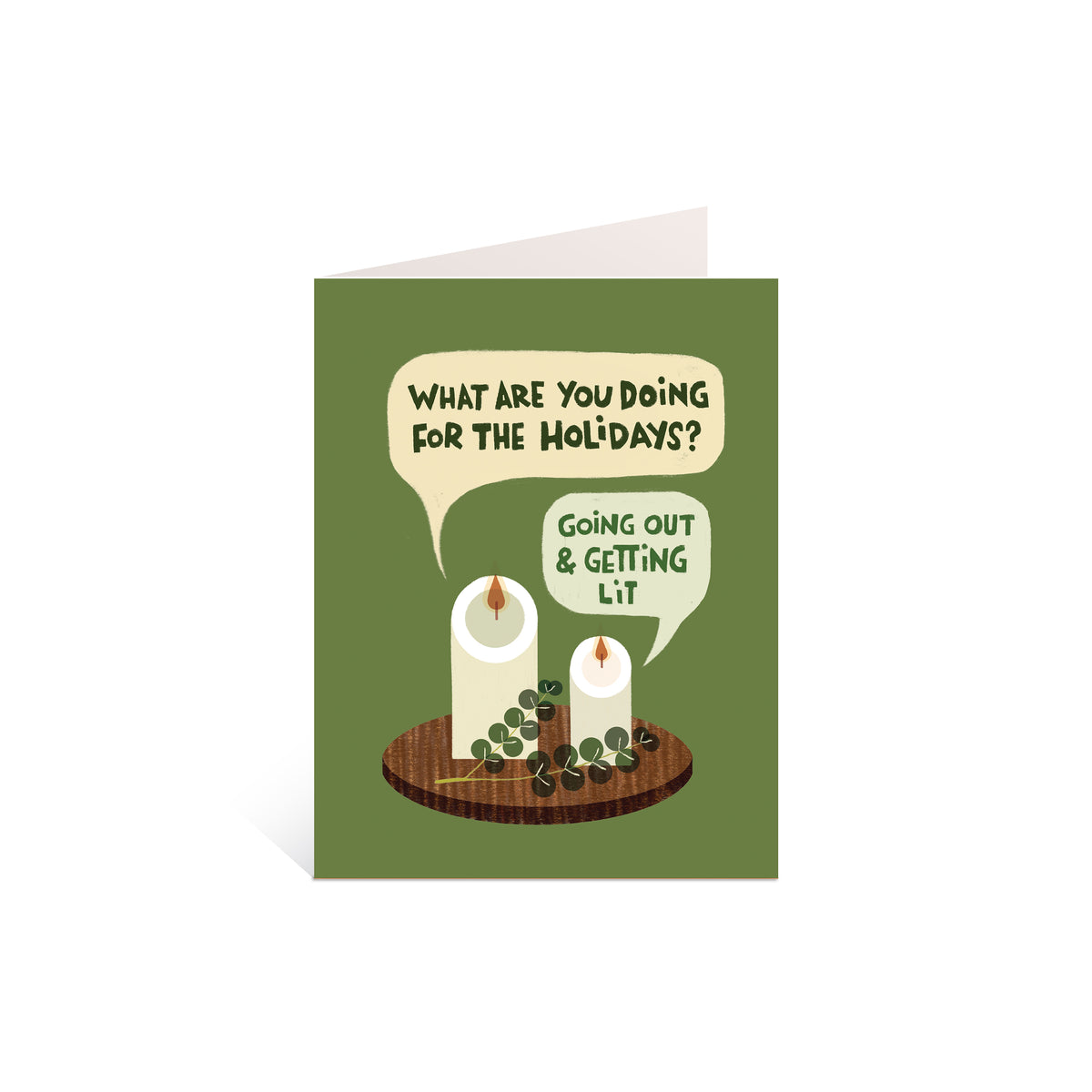 Going Out Greeting Card