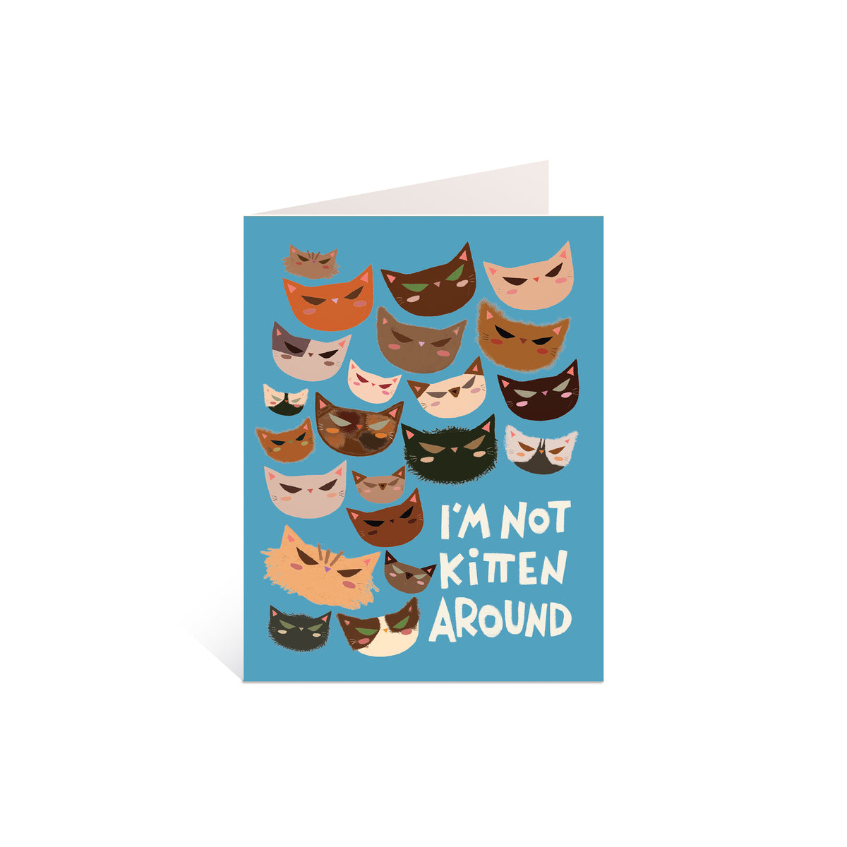 I'm Not Kitten Around Greeting Card