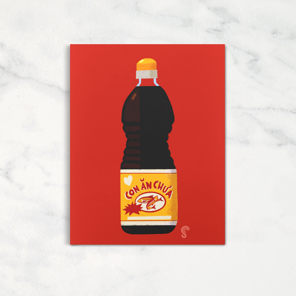 Azn Sauce of Love Mini Art Print