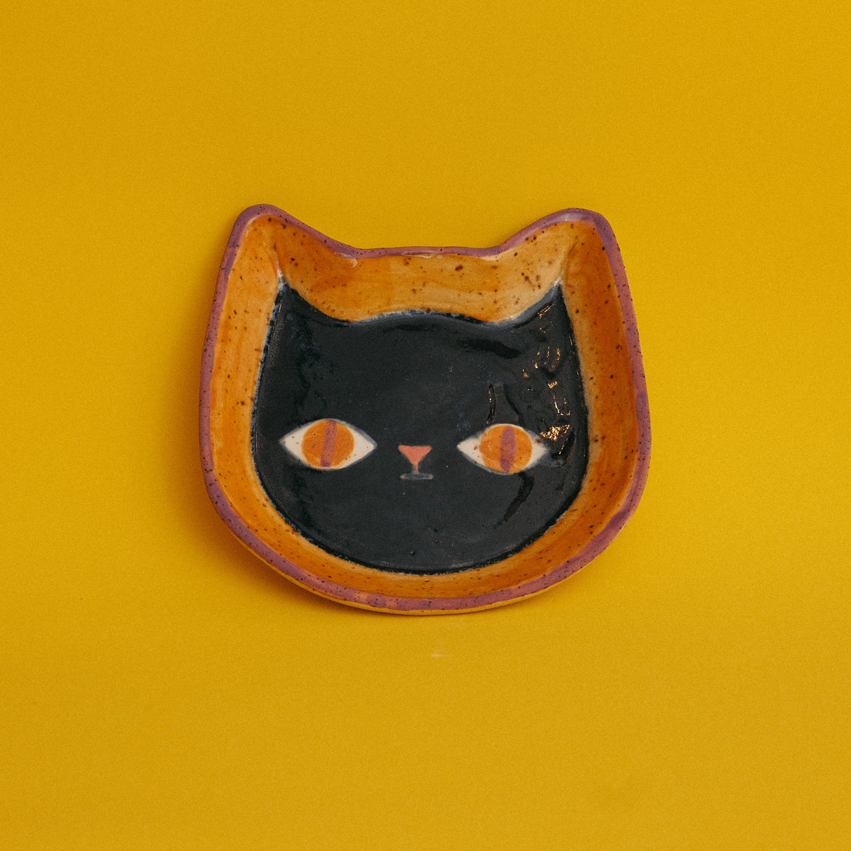 Black Cat Trinket Dish