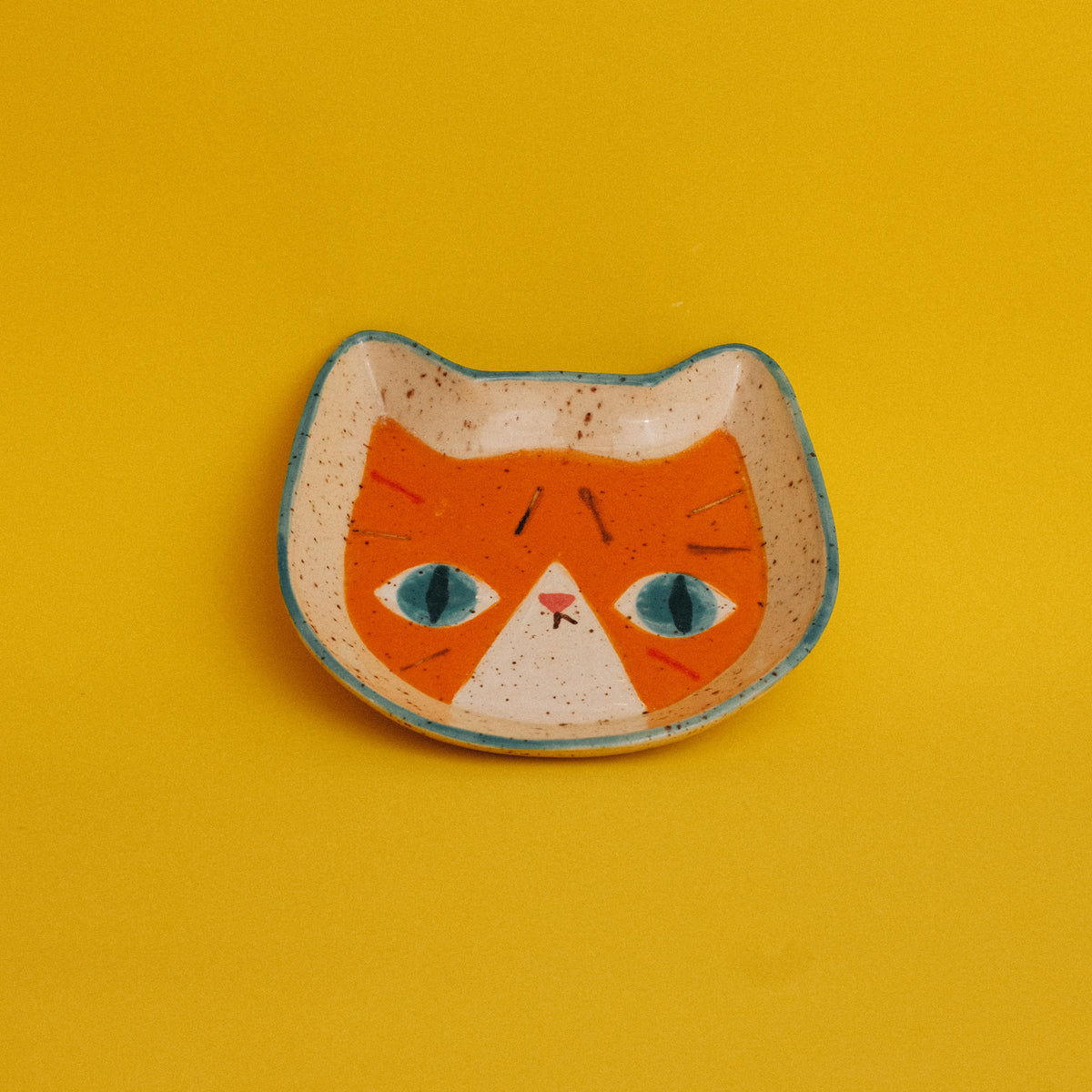 Ginger Cat Trinket Dish