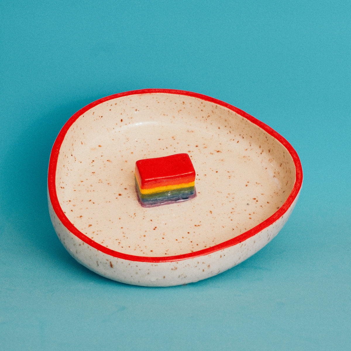 Rainbow Kueh Coupe Bowl