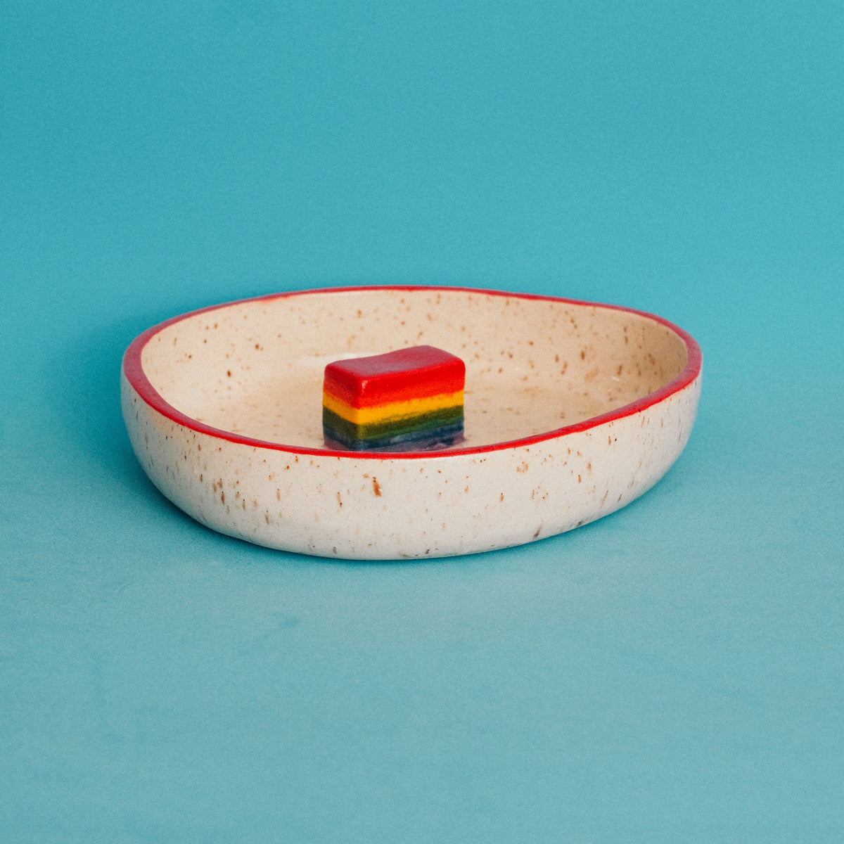 Rainbow Kueh Coupe Bowl