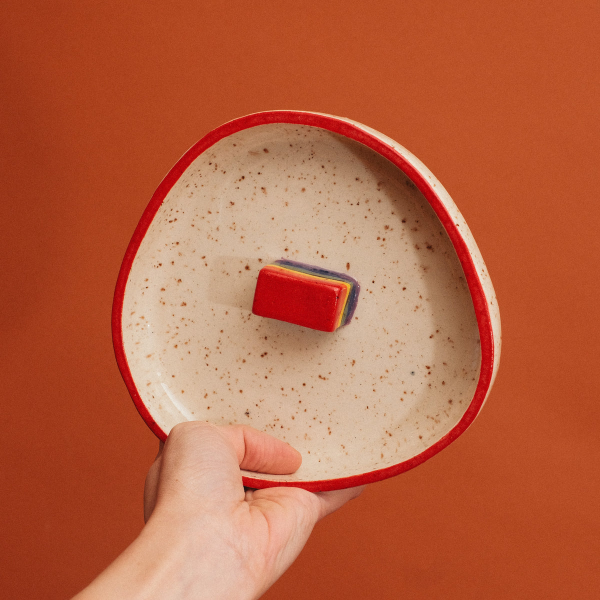 Rainbow Kueh Coupe Bowl