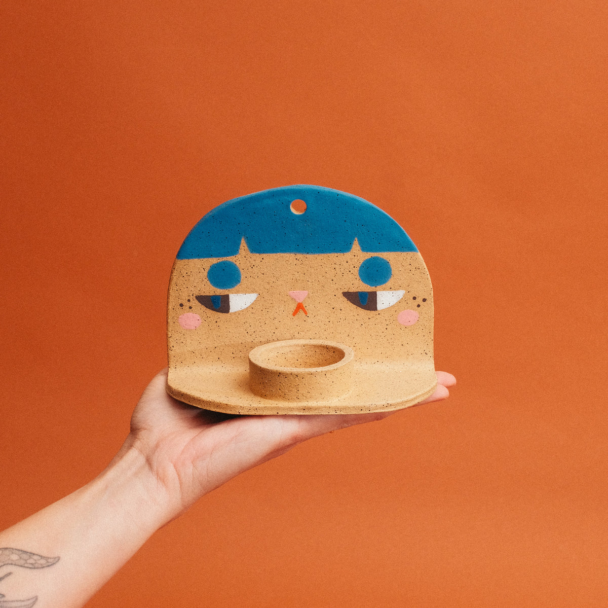 Side Eye Altar Jenny Blue