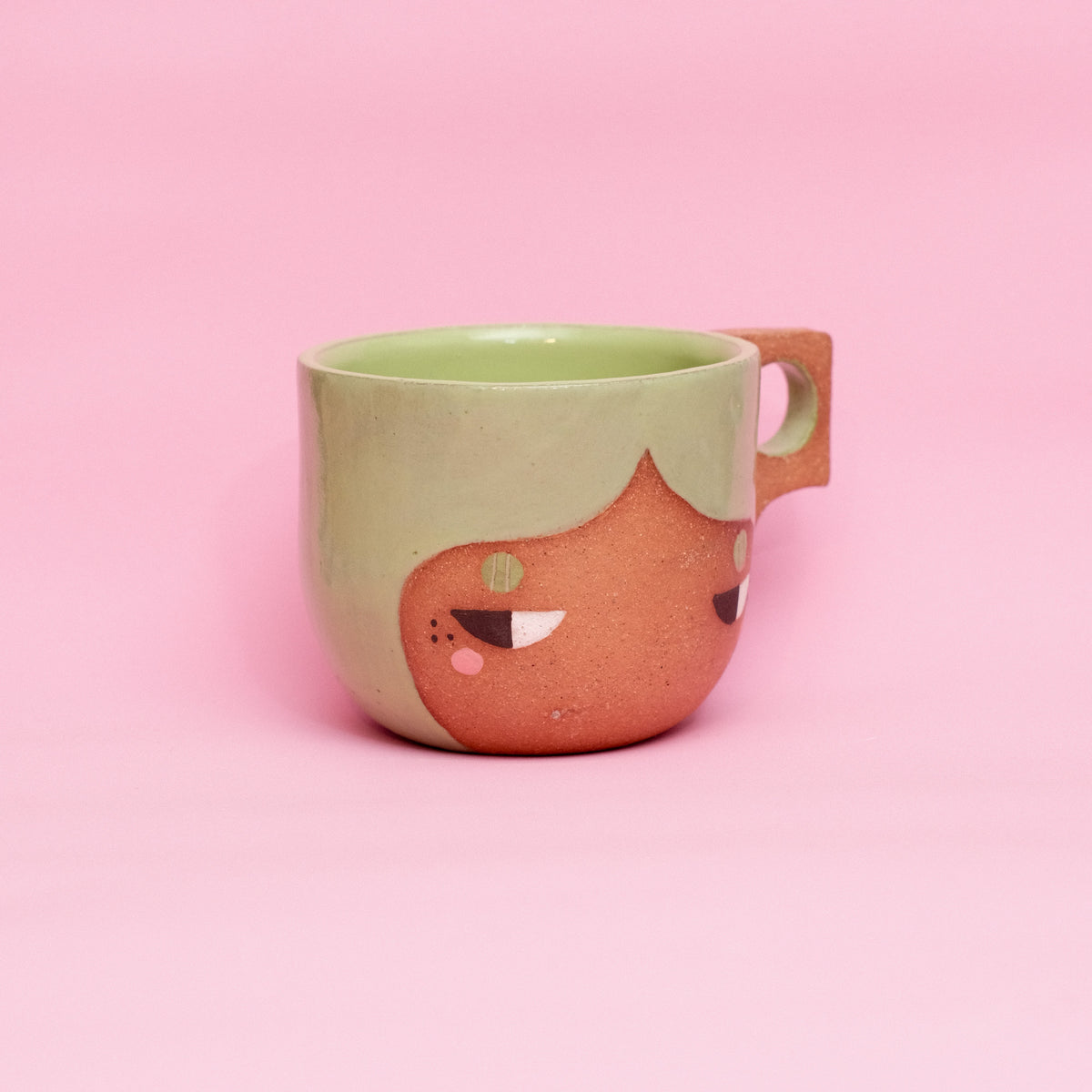 Side Eye Susan Pistachio Mug 12oz