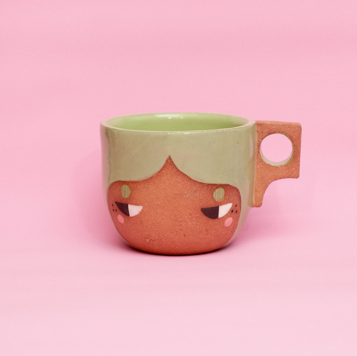 Side Eye Susan Pistachio Mug 12oz
