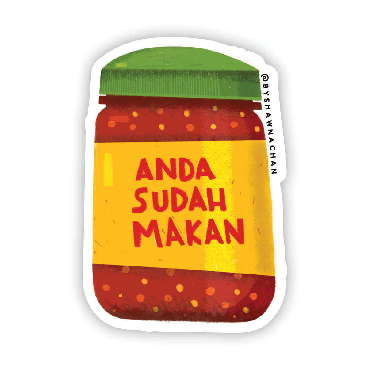 ASOL Sambal Oelek Sticker