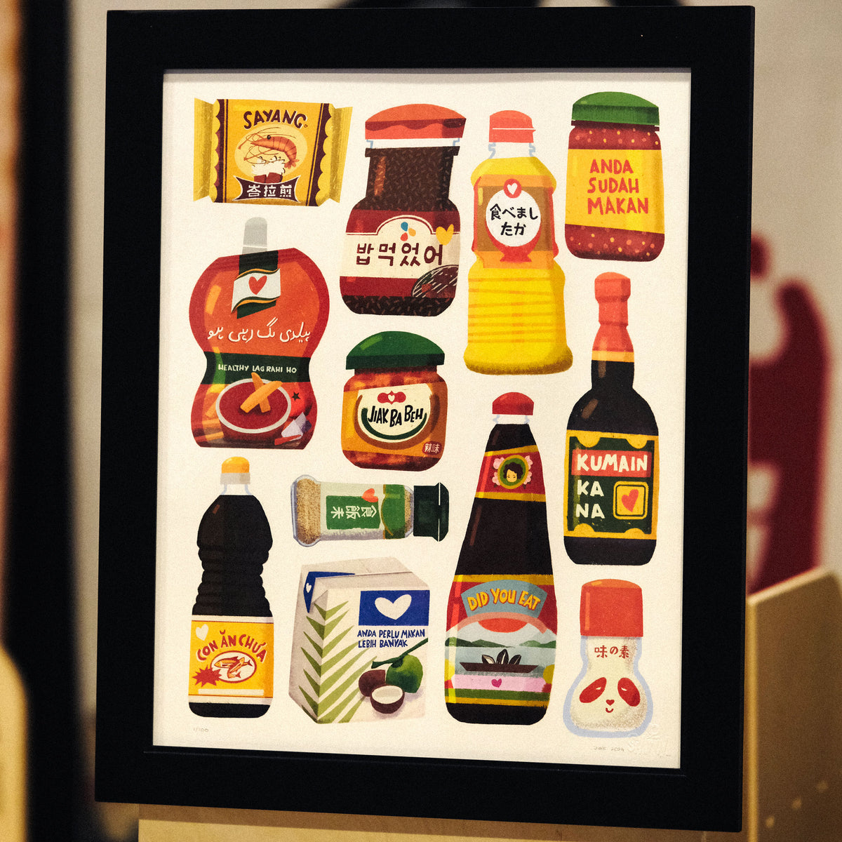 Azn Sauce of Love Art Print 2024