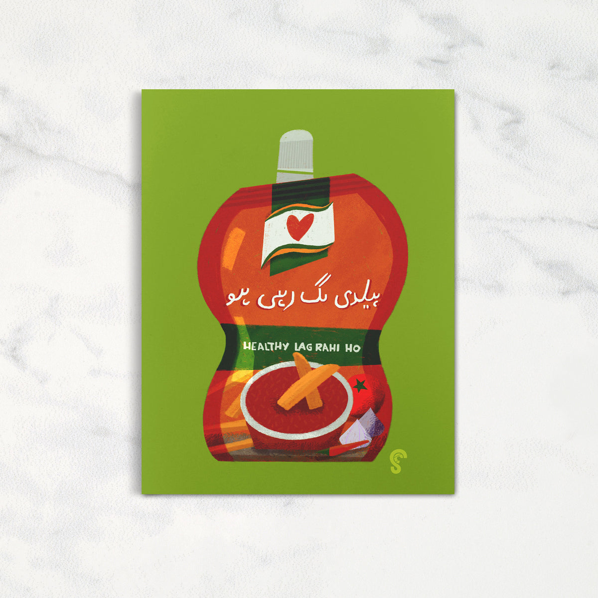 Azn Sauce of Love Mini Art Print