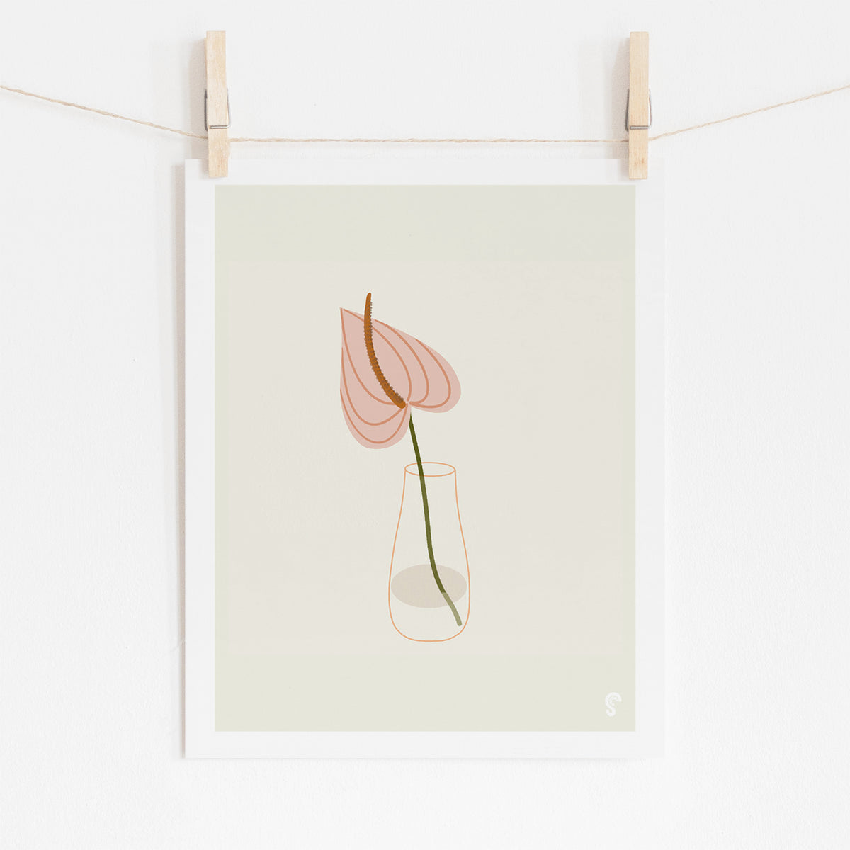 Anthurium Art Print