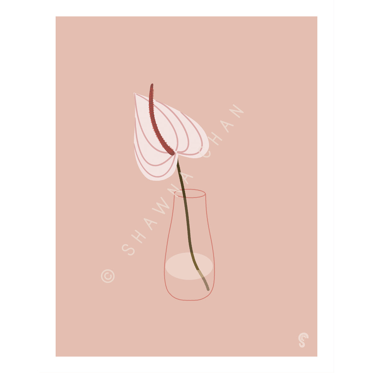 Anthurium Art Print