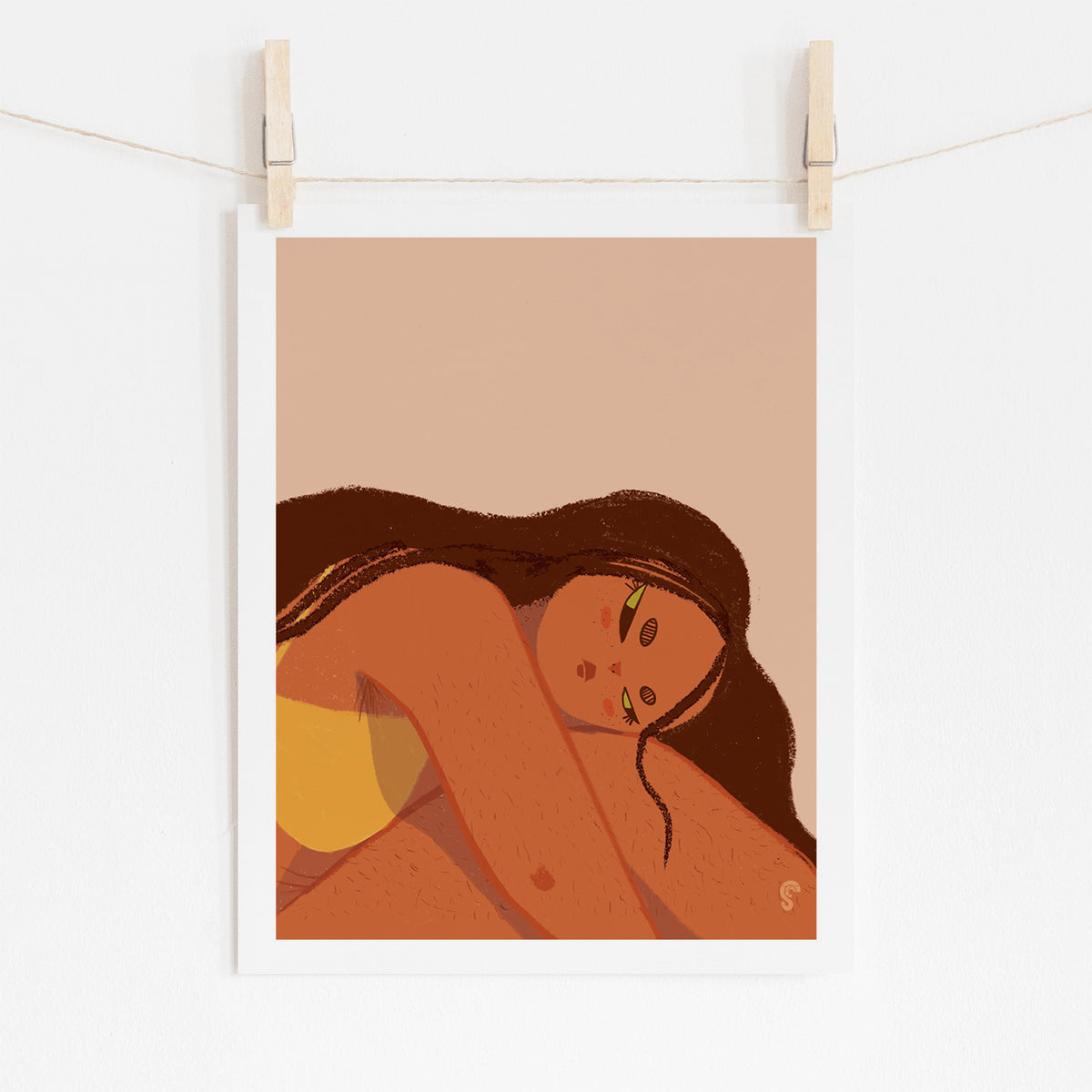 Mellow Yellow Art Print