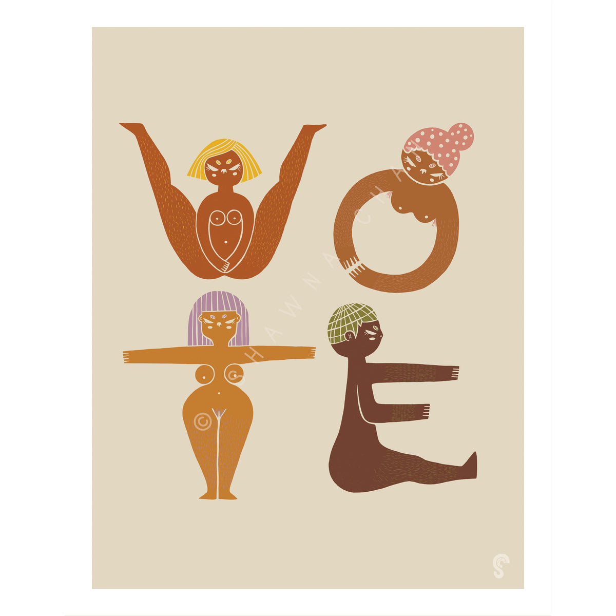 Vote Art Print