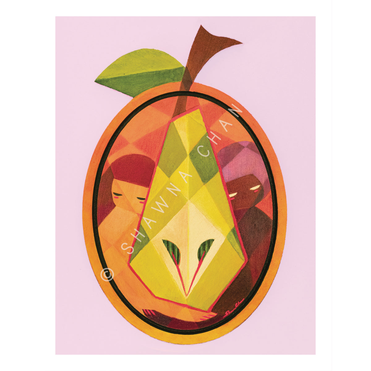 Pearserverence Art Print