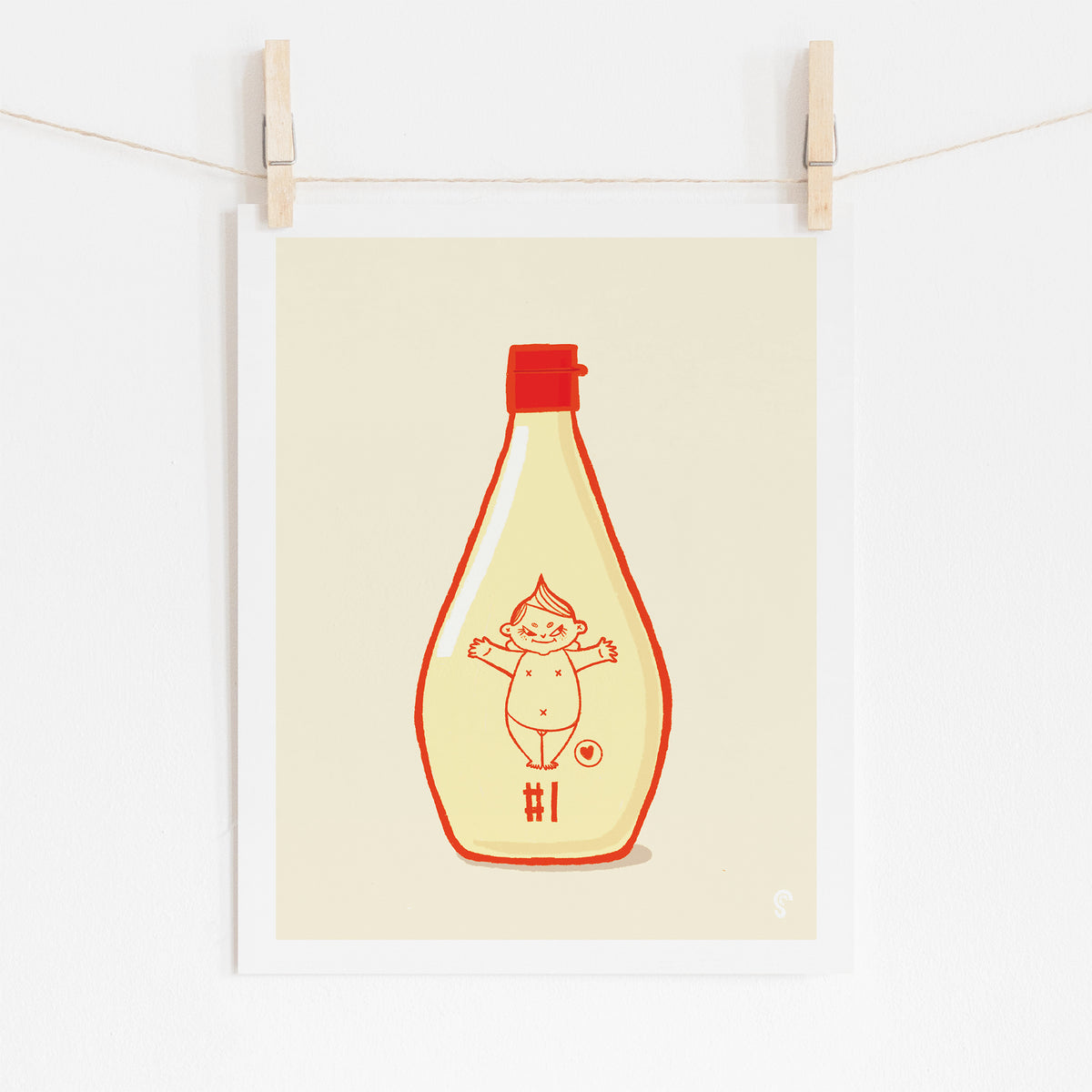 Kewpie Art Print