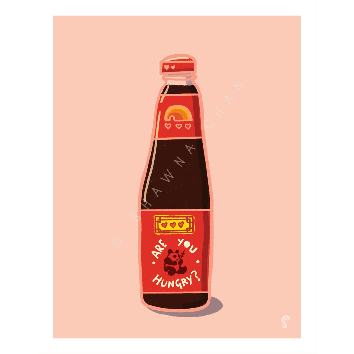 Oyster Sauce Art Print