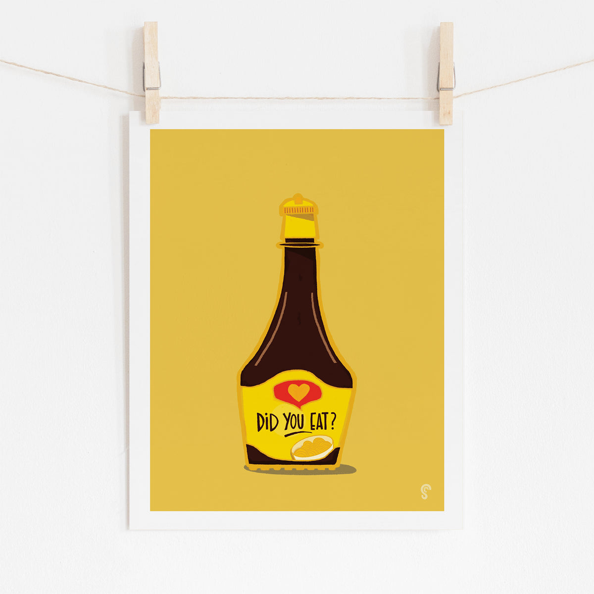 Maggi Sauce Art Print