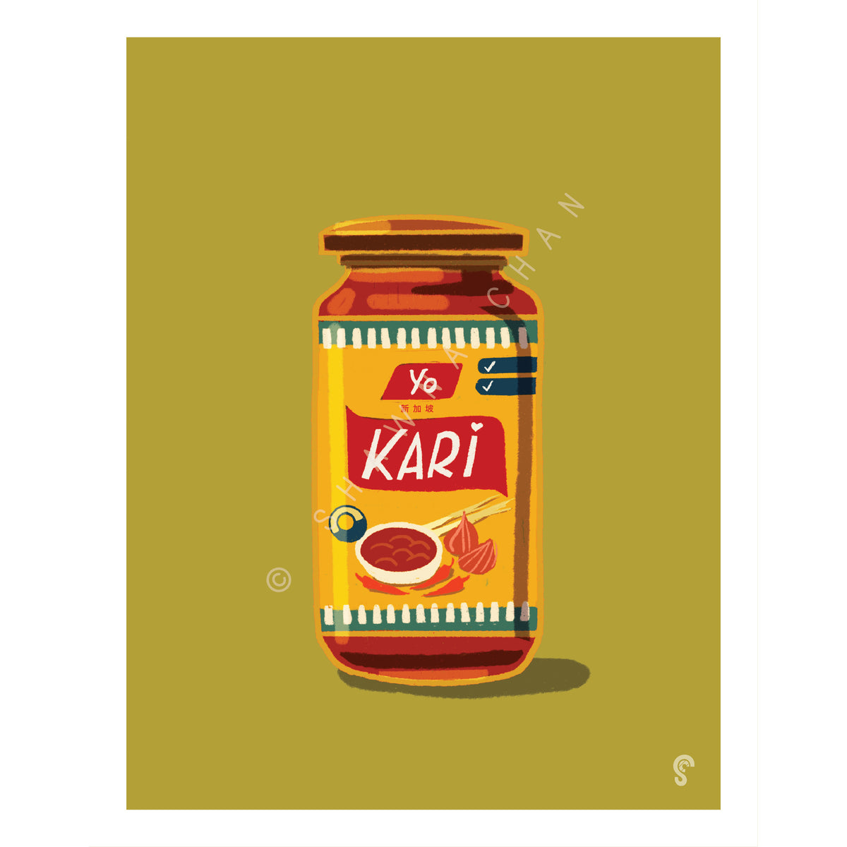 Kari Sauce Art Print