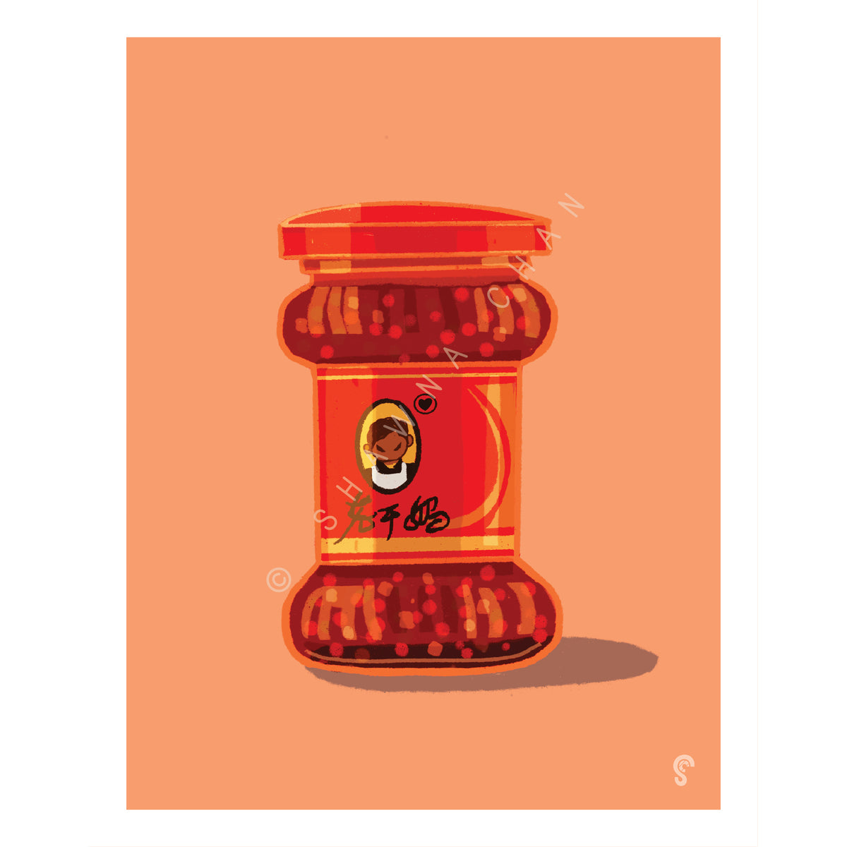 Chili Oil Art Print