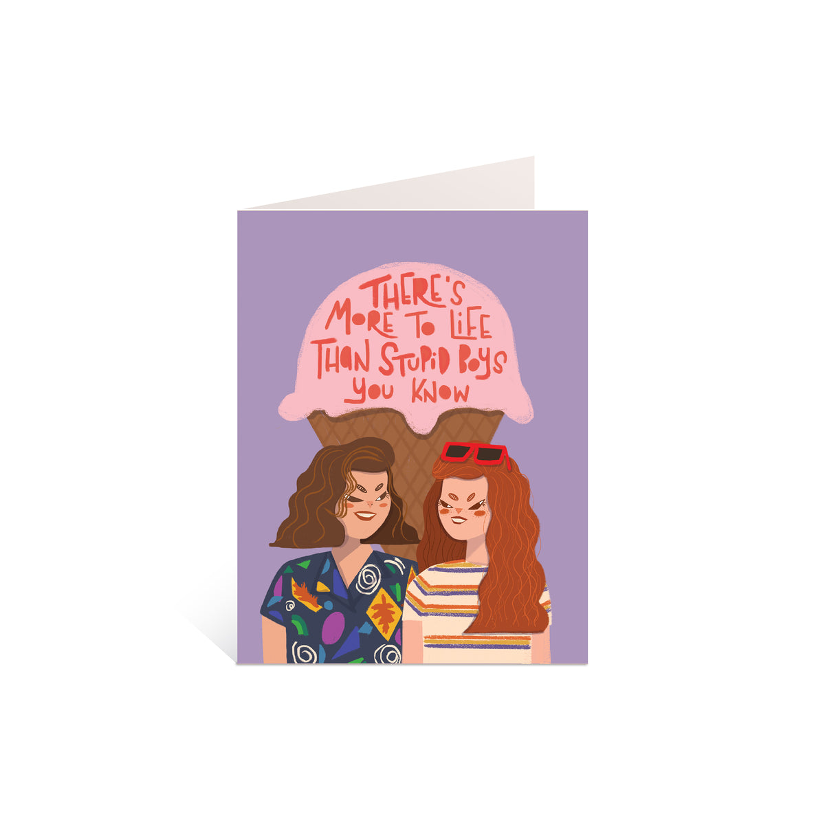 There&#39;s More to Life Than Stupid Boys Greeting Card