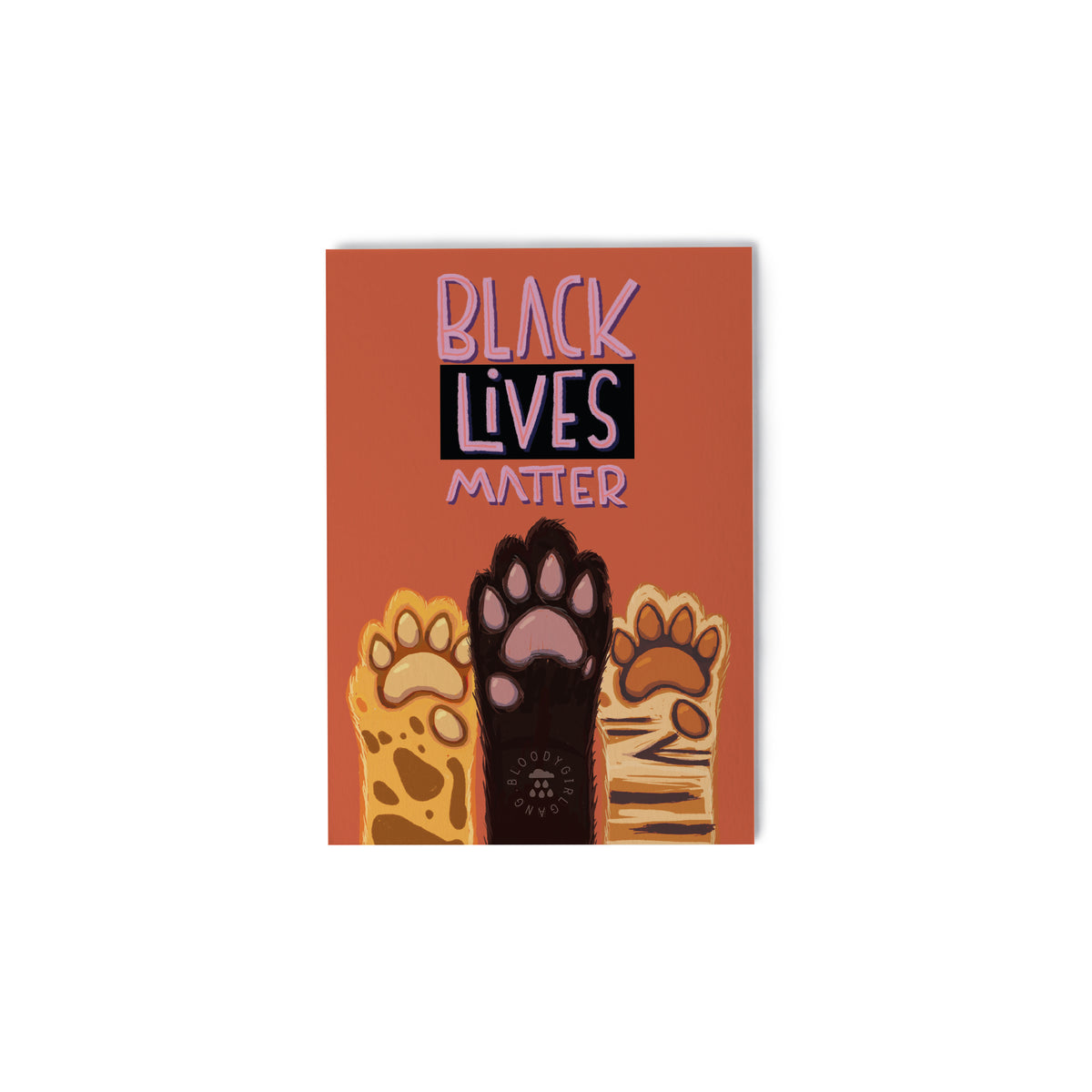 Black Lives Matter Postcard