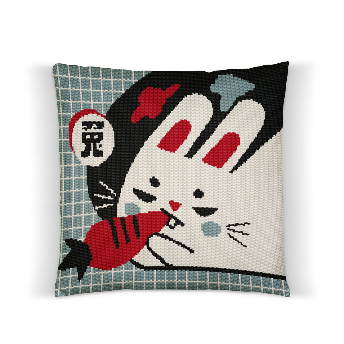 Rabbit 兔 Original Cotton Knit Pillowcase