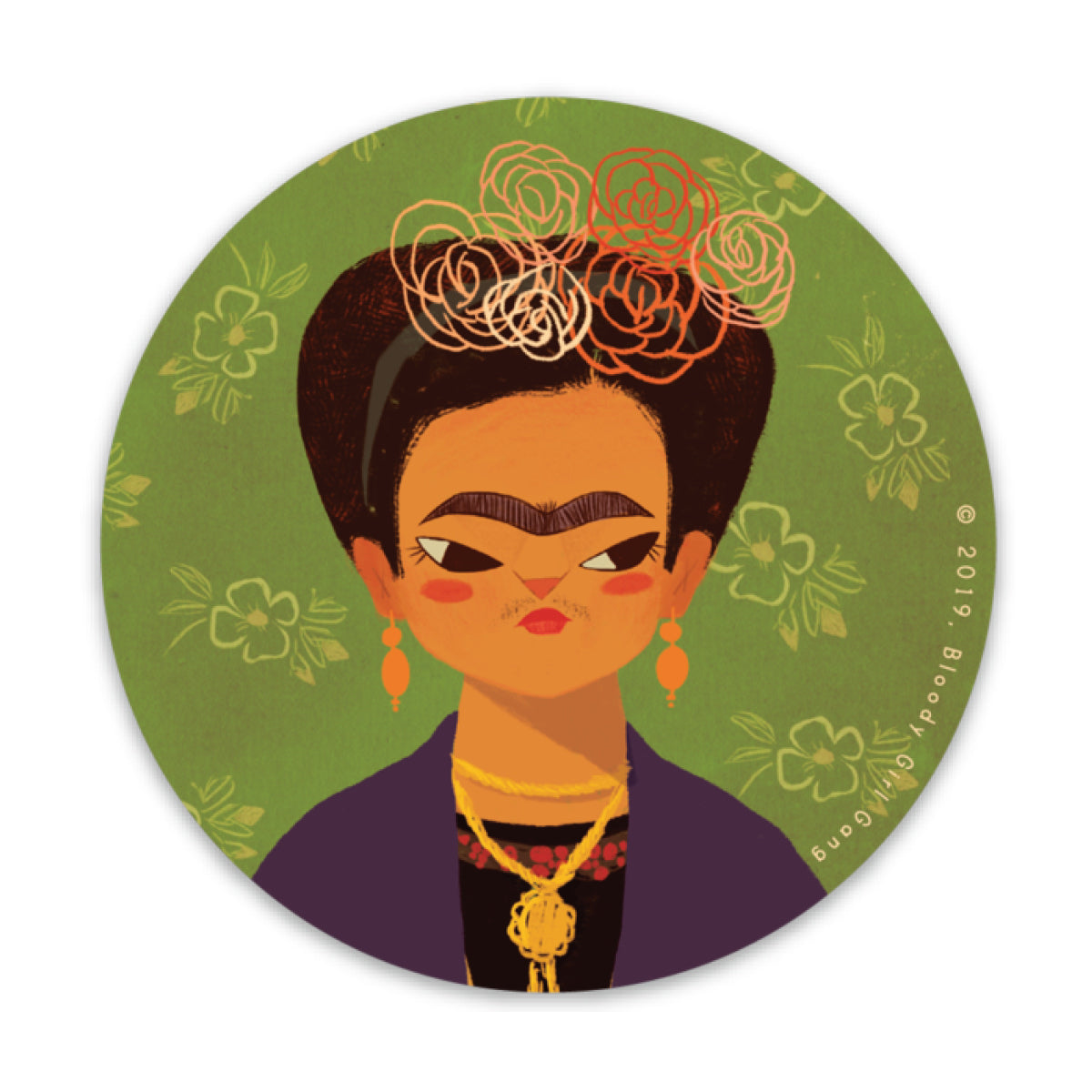 Frida Katlo Sticker